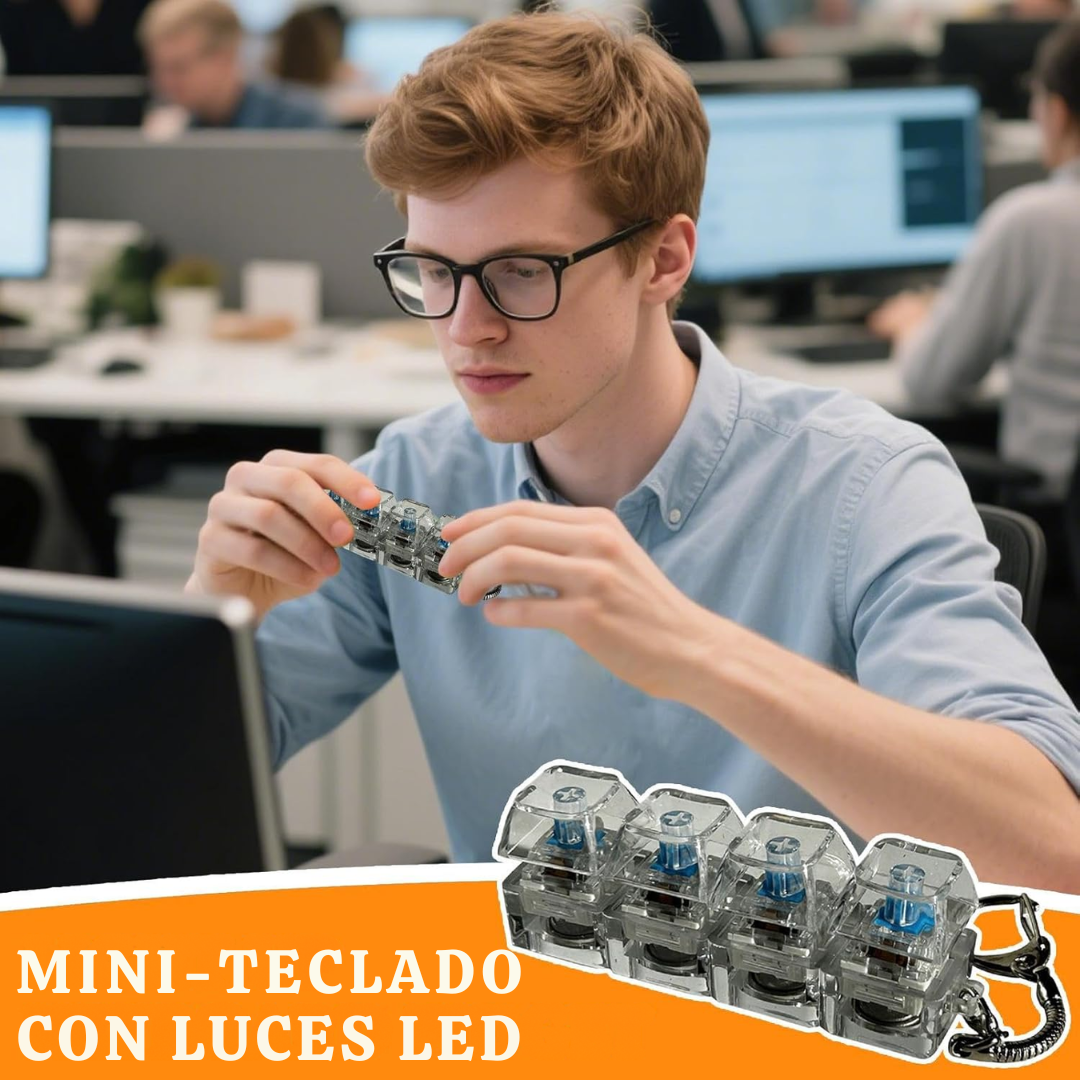 CalmKeys™ Mini-Teclado Antiestrés